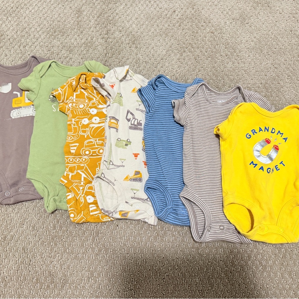 Carter's Onesie Baby Bodysuits Set - Newborn
